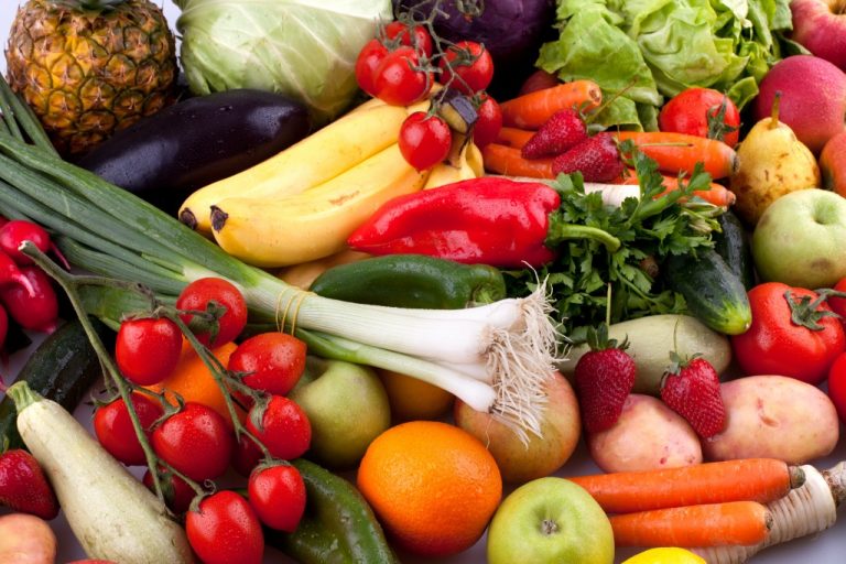 Fruits and vegetables