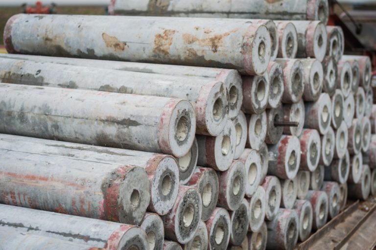 tubular concrete piles