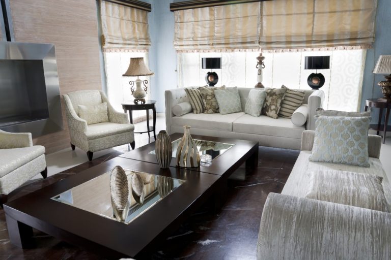 living room of a modern apartment