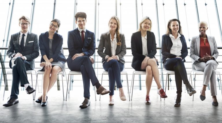 employees sitting down