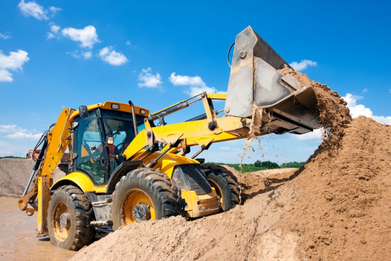 an excavator