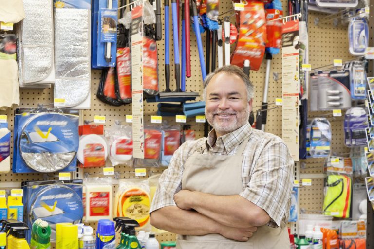 a store clerk